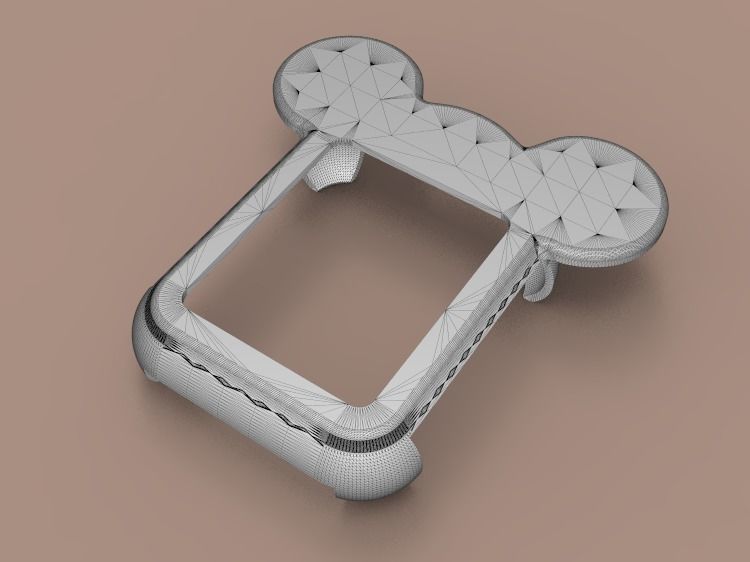 Mickey Mouse Apple Watch Ears Case Cover 40mm 3D model 3D print model_5