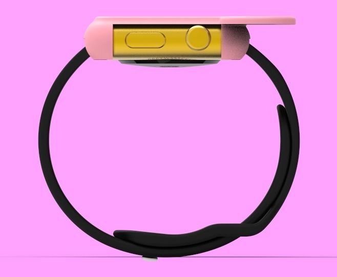 Mickey Mouse Apple Watch Ears Case Cover 40mm 3D model 3D print model_1