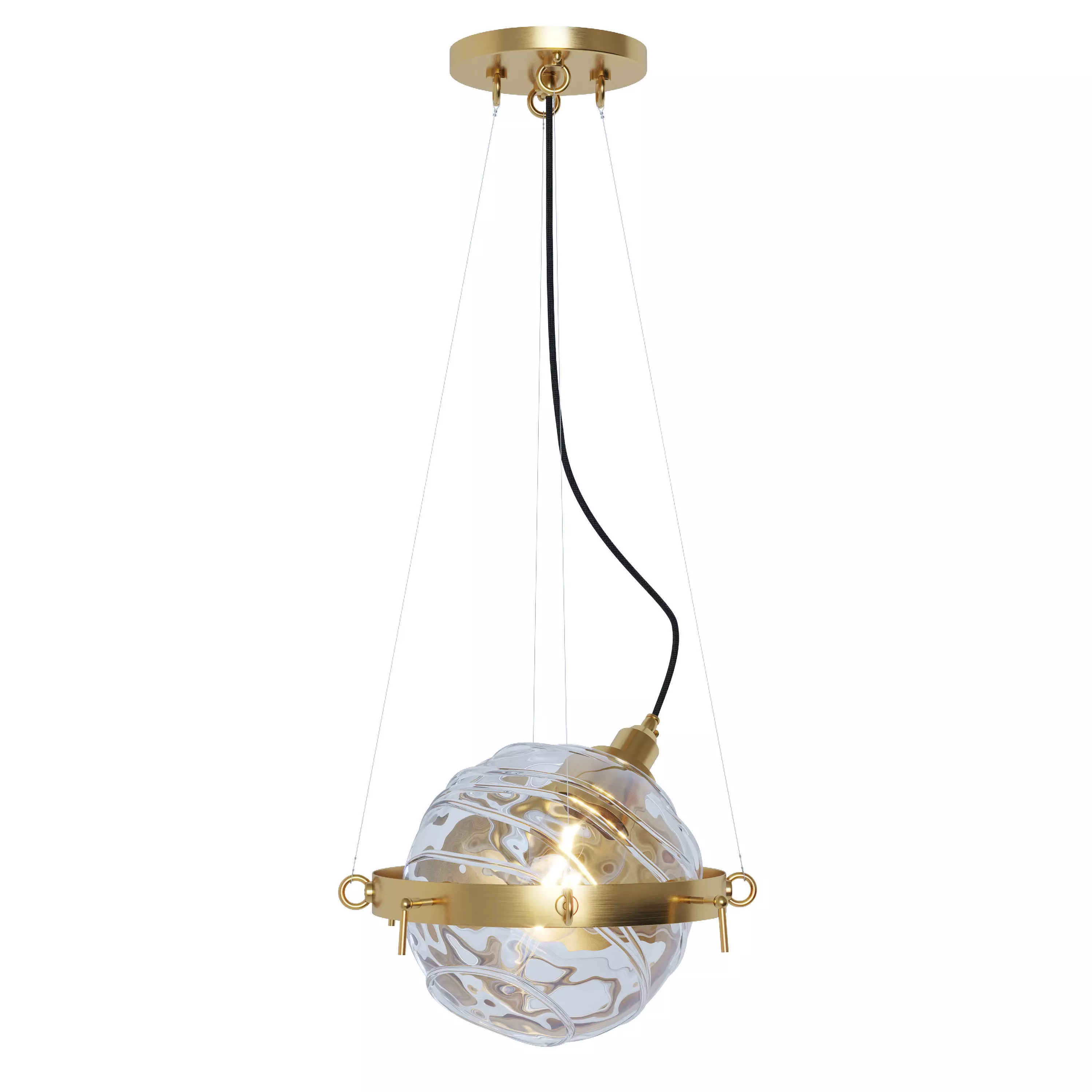 AA glass pendant SKU 25576 by Pikartlights Free 3D model