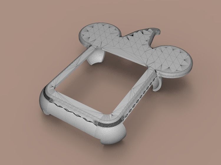 Hat With Mickey Mouse Apple Watch Ears Case Cover 40mm 3D model 3D model_3