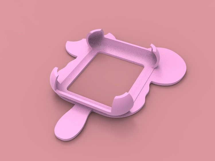 Mickey Mouse Tail Apple Watch Ears Case Cover 40mm 3D model 3D model_5