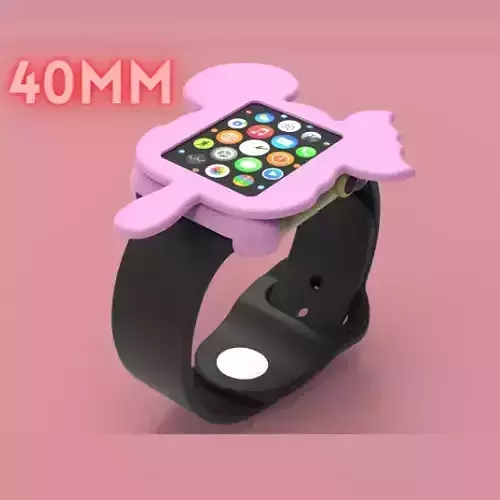 Mickey Mouse  Tail  Apple Watch Ears Case Cover 40mm 3D model 3D model