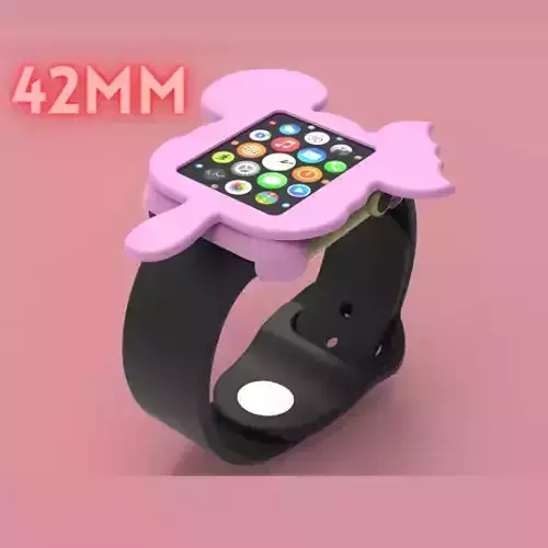 Mickey Mouse Tail Apple Watch Ears Case Cover 42mm 3D model
