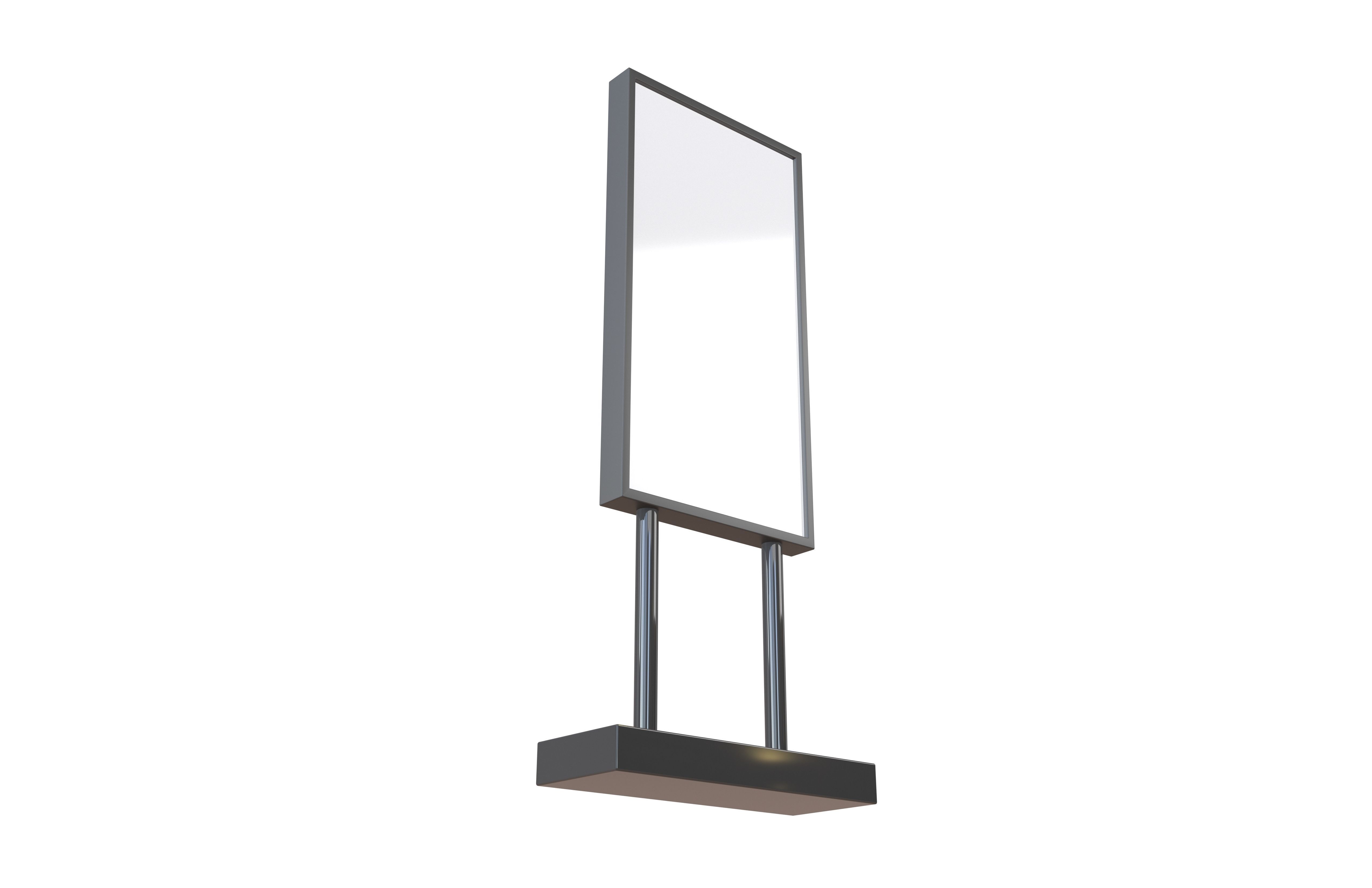 Advertising Display Mockup v1 001 Low-poly 3D model_4