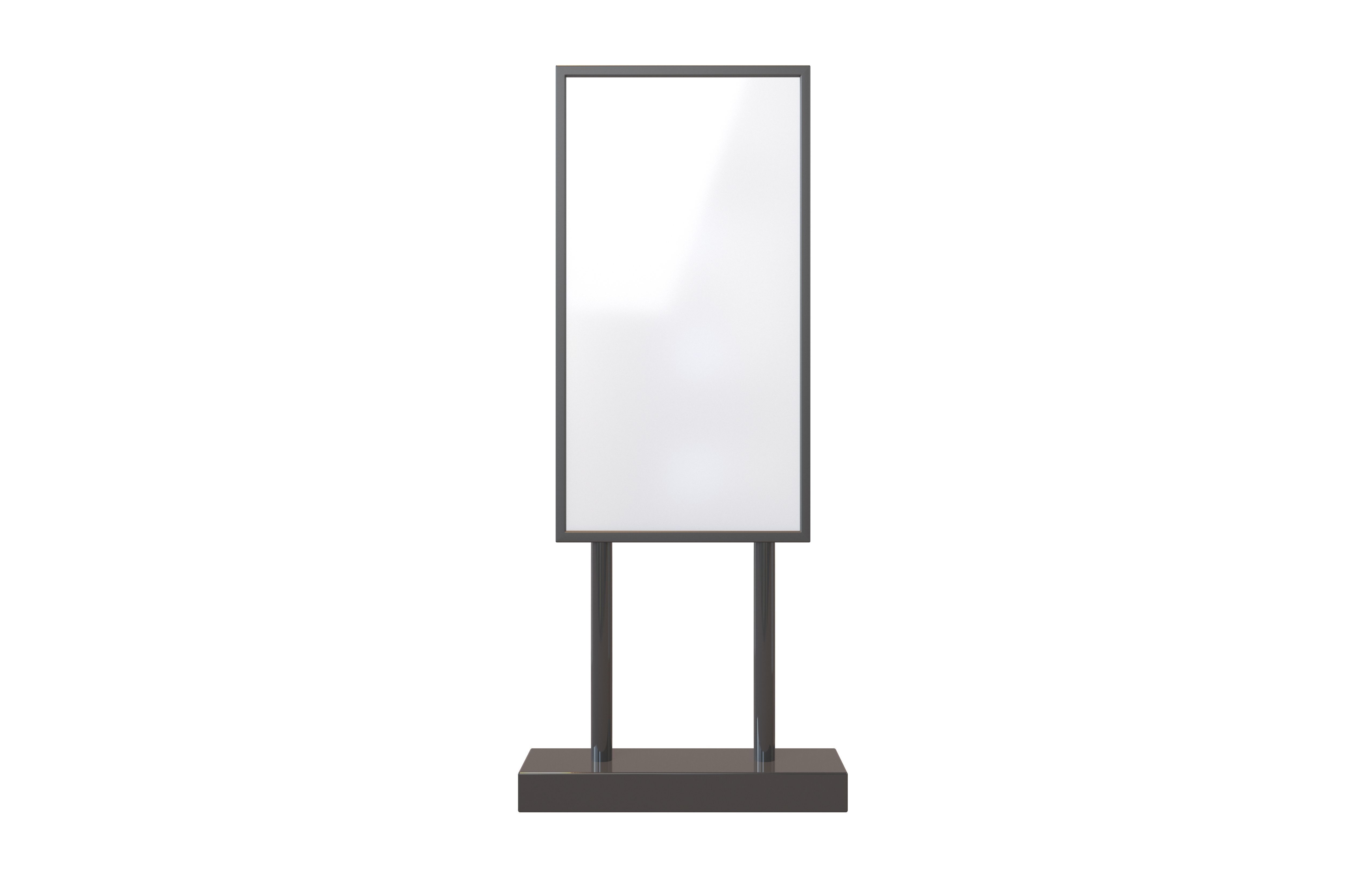 Advertising Display Mockup v1 001 Low-poly 3D model_3