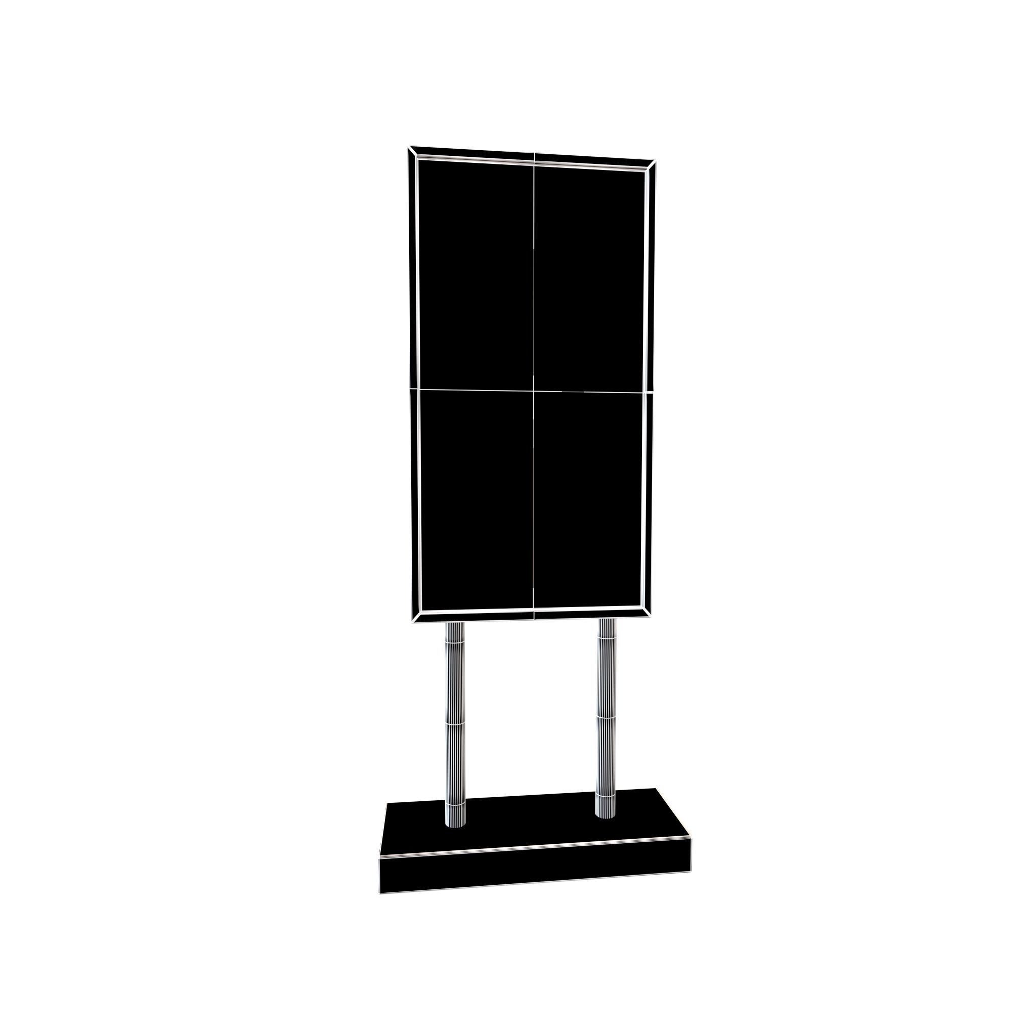 Advertising Display Mockup v1 001 Low-poly 3D model_7