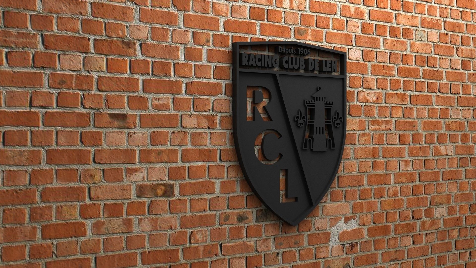 RC Lens Logo 3D print model_1