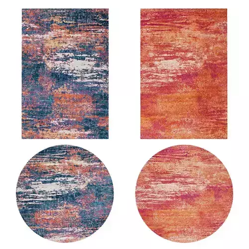 Rugs No 41 Low-poly 3D model