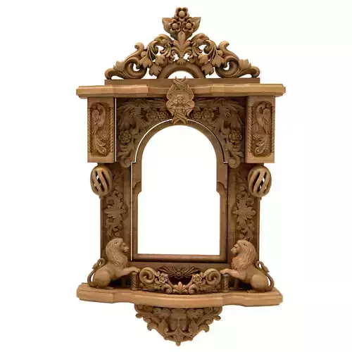 3D Model STL Frame Panel