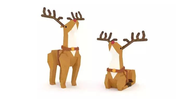 Rudolf wood  Sculpture