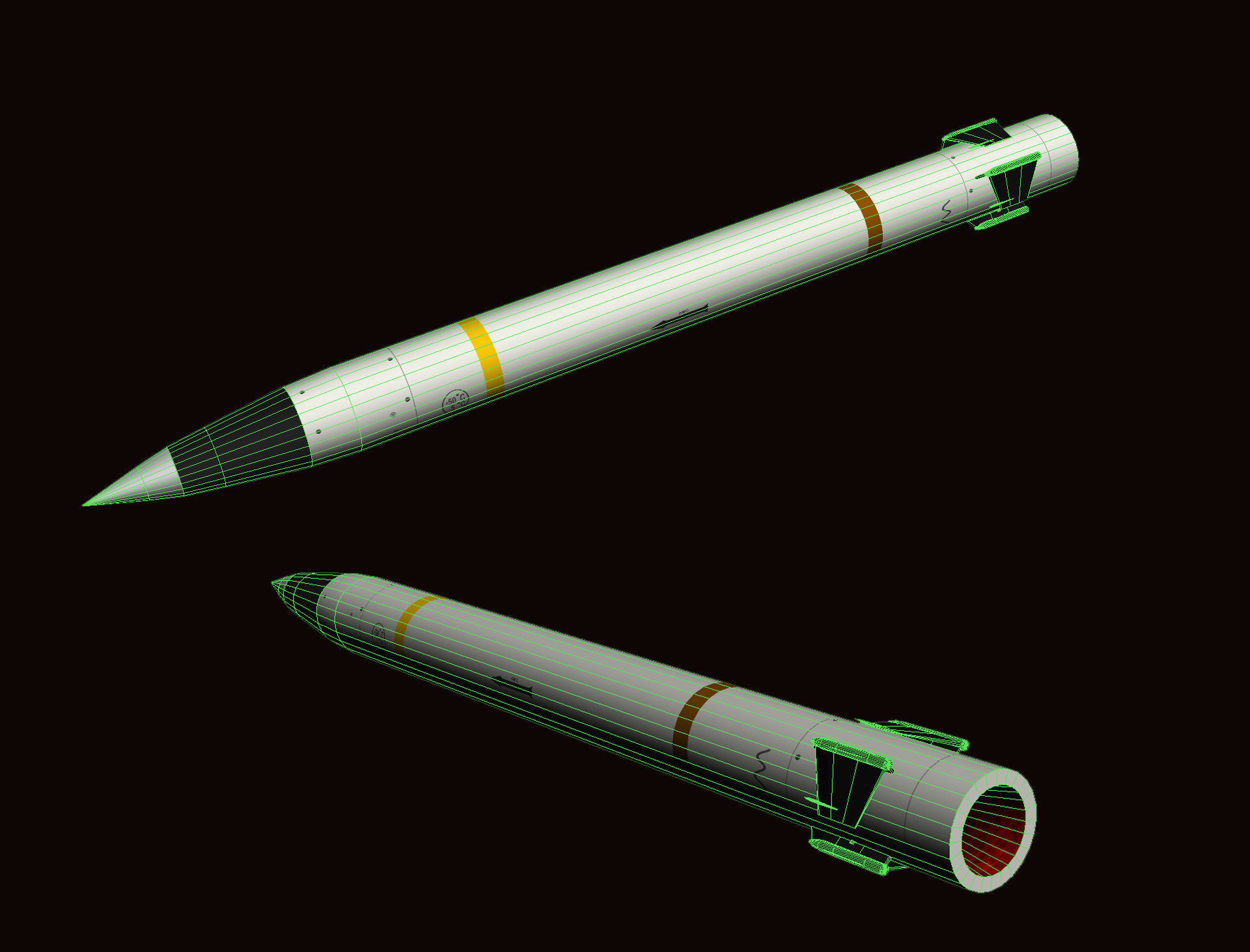 Crotale NG VT-1 Low-poly 3D model_7
