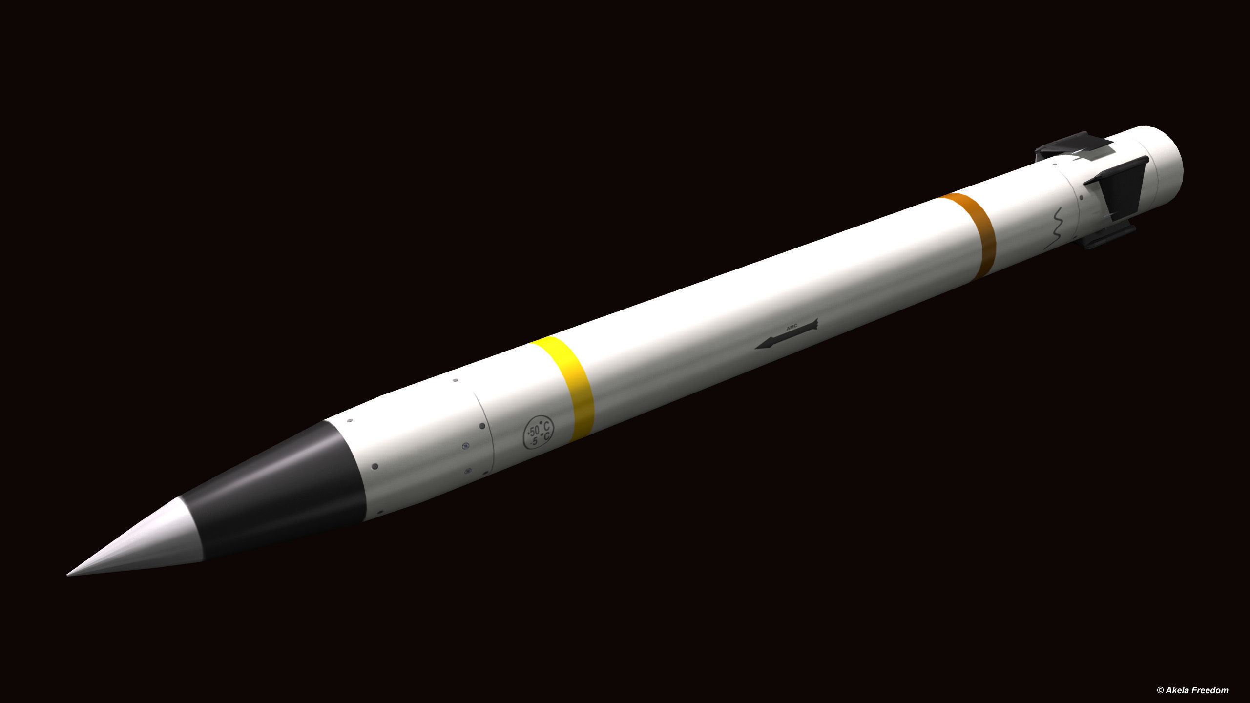Crotale NG VT-1 Low-poly 3D model_1