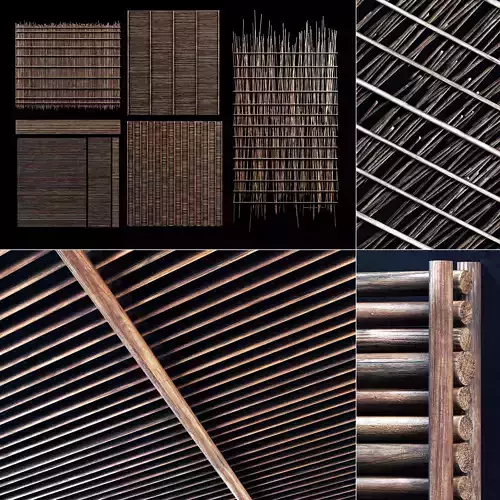 Ceiling straight thick branch n1 