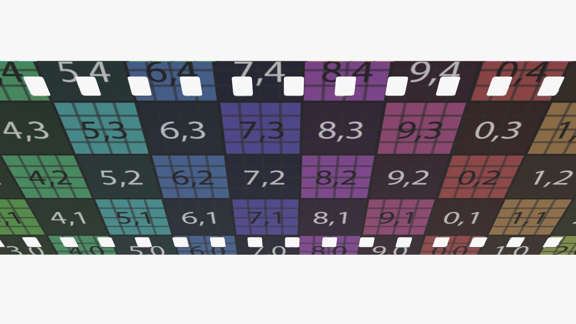 Photographic film mockup 02 3D model_8