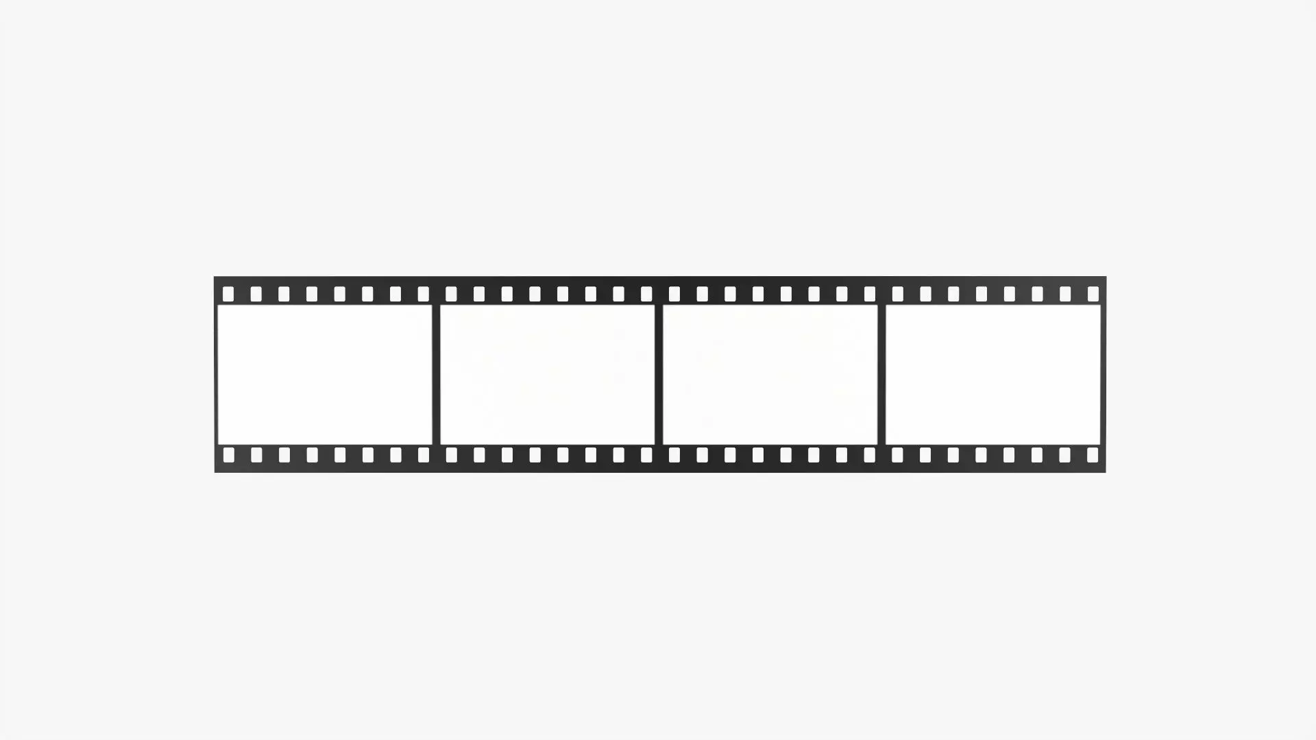 Photographic film mockup 02 3D model_0