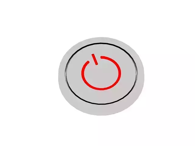 switch button Free low-poly 3D model