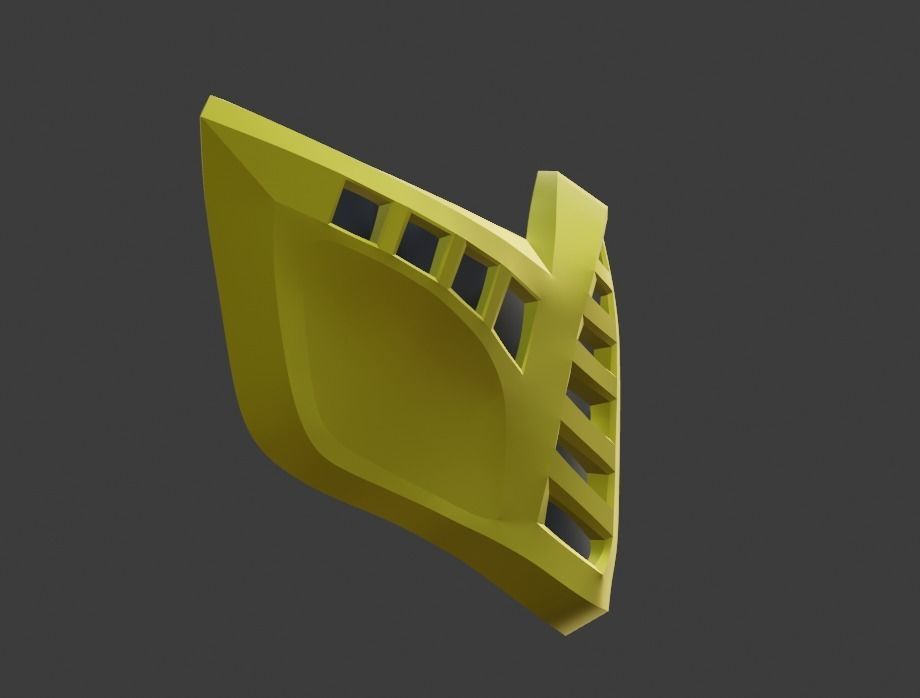 Scorpion mask from Mortal Kombat 11 - Classic 3D print model_6