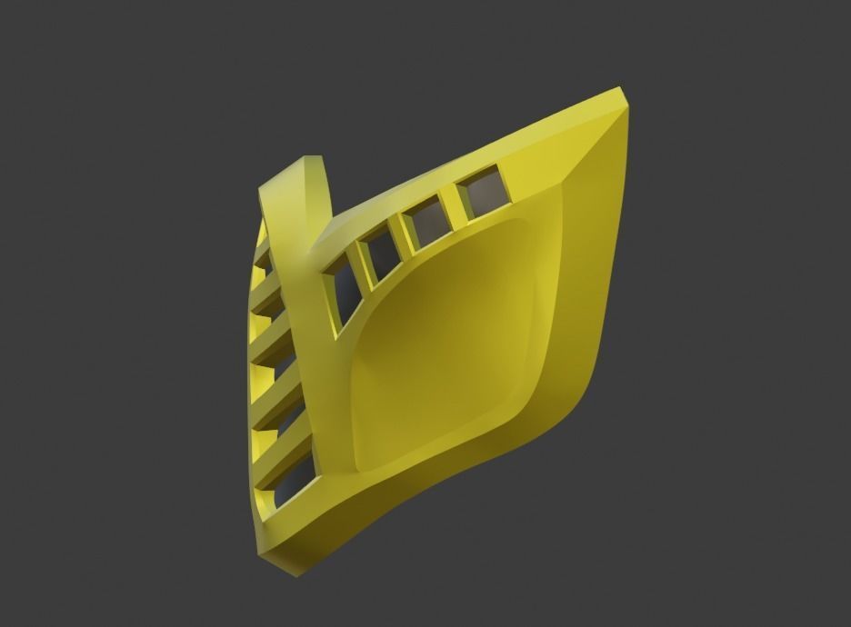 Scorpion mask from Mortal Kombat 11 - Classic 3D print model_2