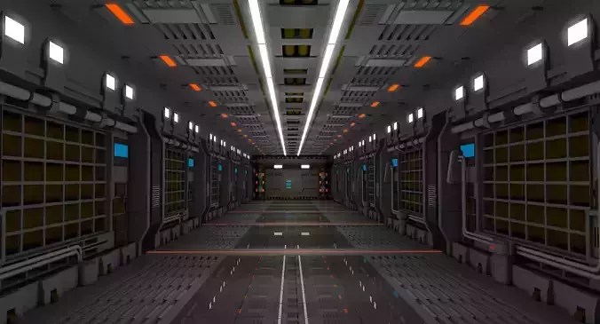 Sci Fi Interior 