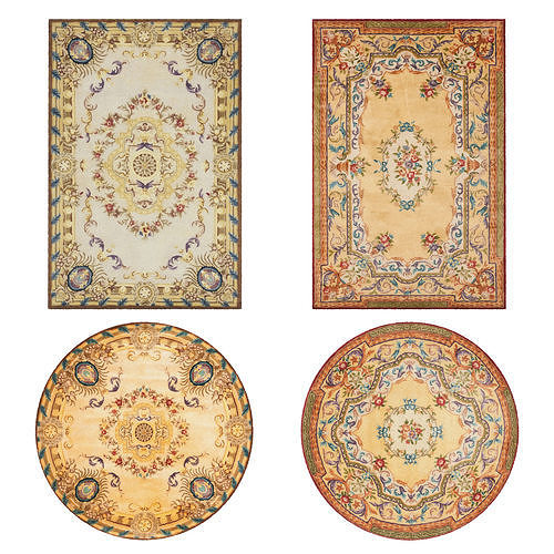 Rugs No 42 Low-poly 3D model