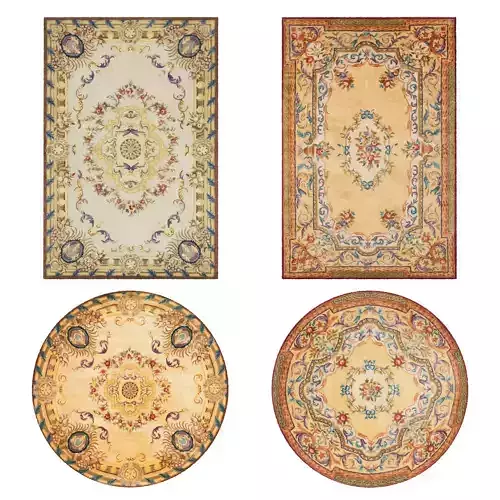 Rugs No 42 Low-poly 3D model