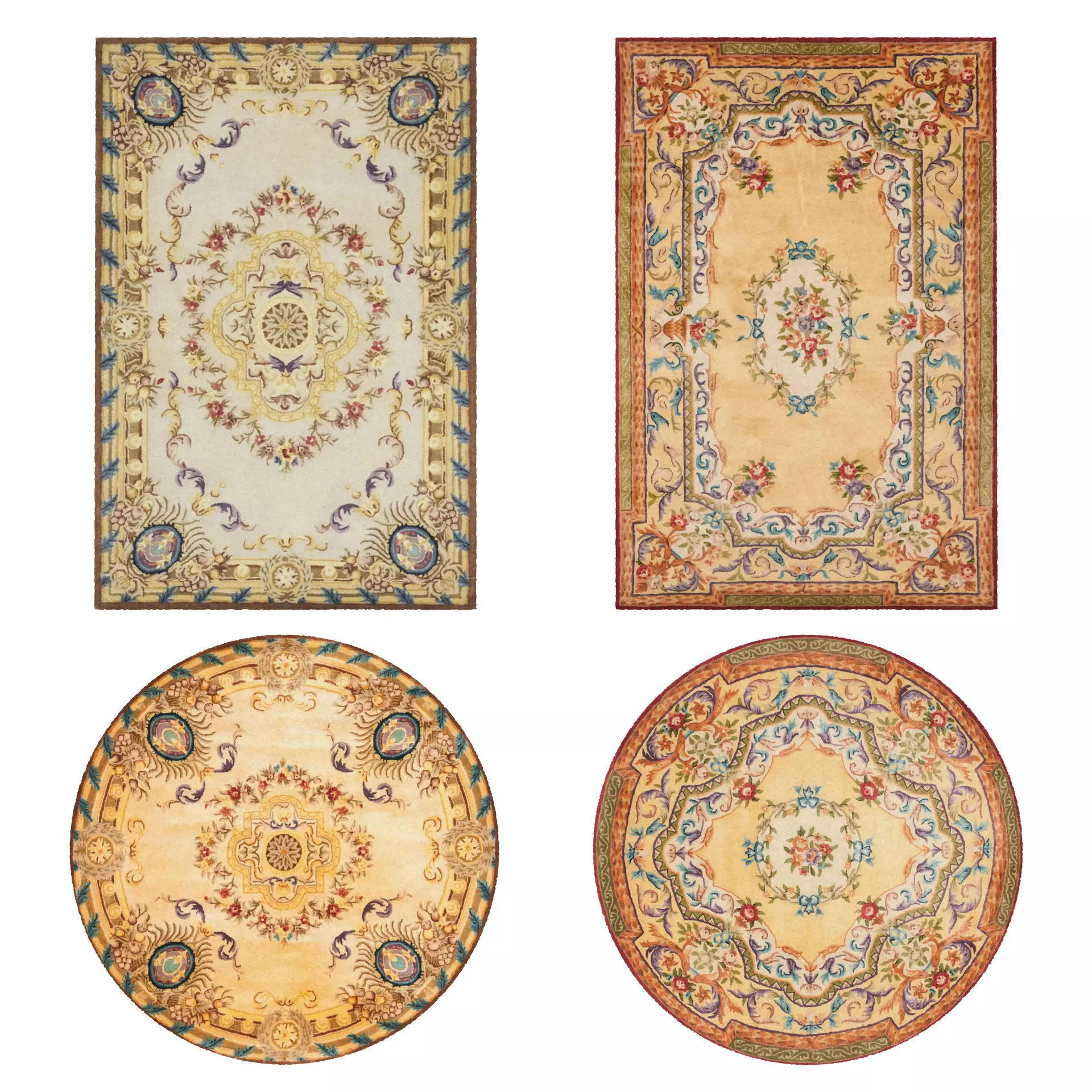 Rugs No 42 Low-poly 3D model