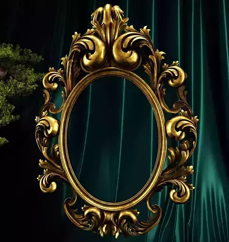 mirror ornate frame