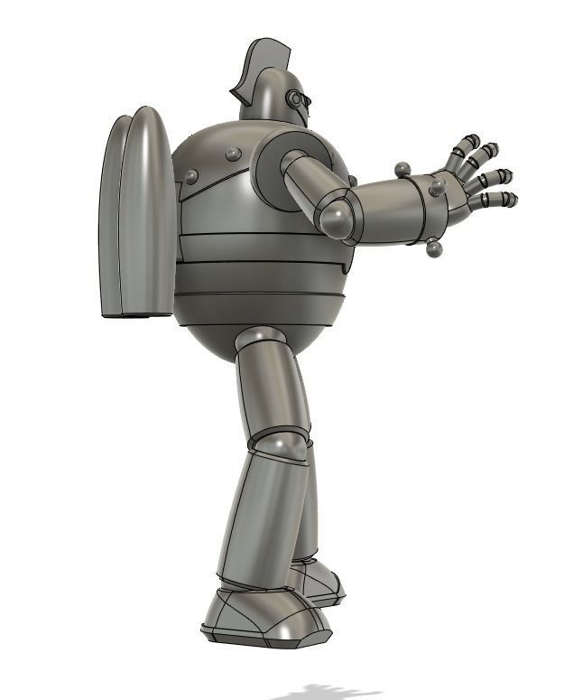 classic tetsujin 28 3d printing model 3D print model_4
