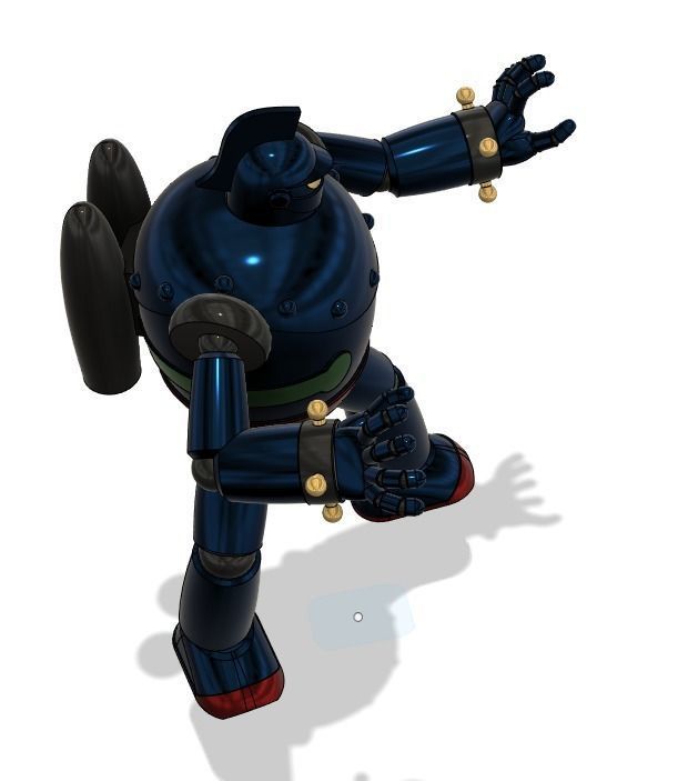classic tetsujin 28 3d printing model 3D print model_9