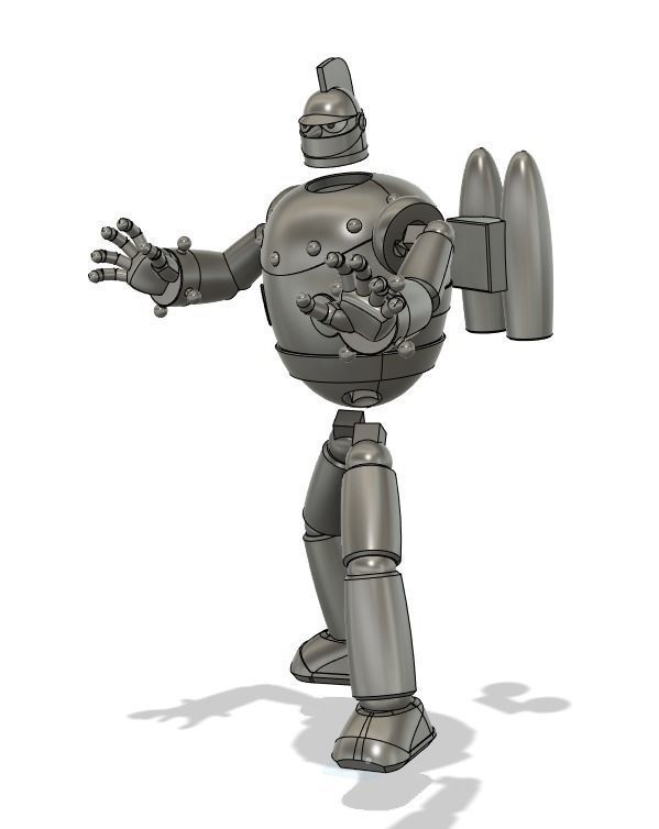 classic tetsujin 28 3d printing model 3D print model_5