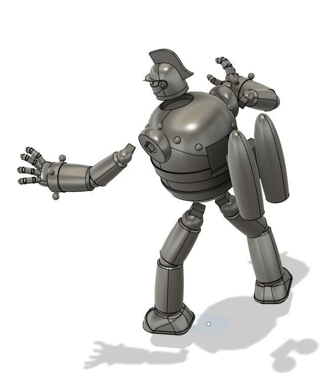 classic tetsujin 28 3d printing model 3D print model_6