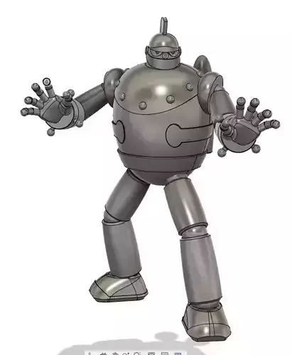 classic tetsujin 28 3d printing model