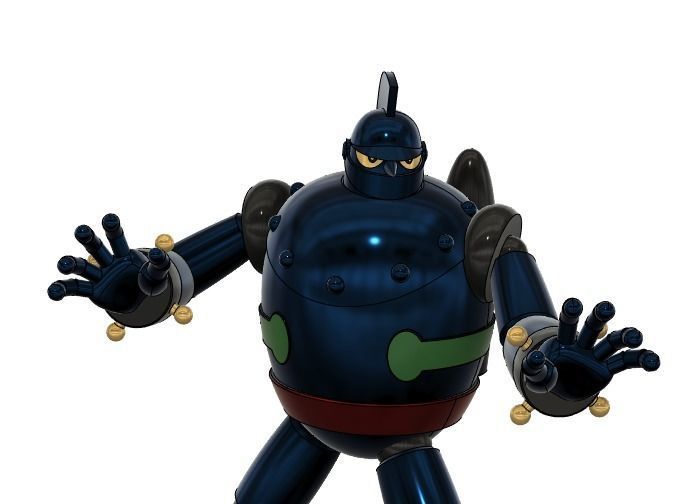 classic tetsujin 28 3d printing model 3D print model_10