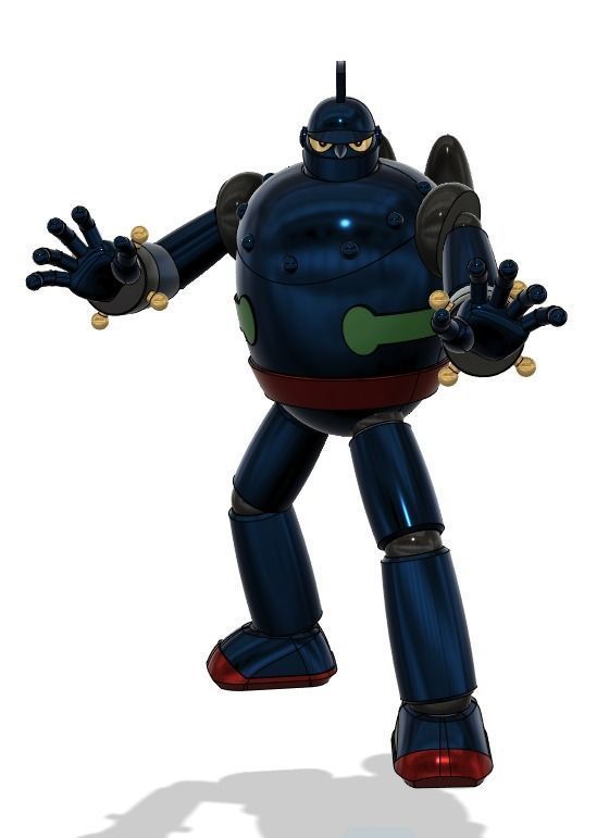 classic tetsujin 28 3d printing model 3D print model_7