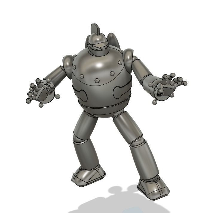 classic tetsujin 28 3d printing model 3D print model_2