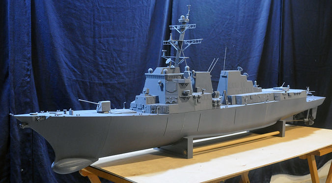 1 96 Arleigh Burke DDG RC Model Ship
