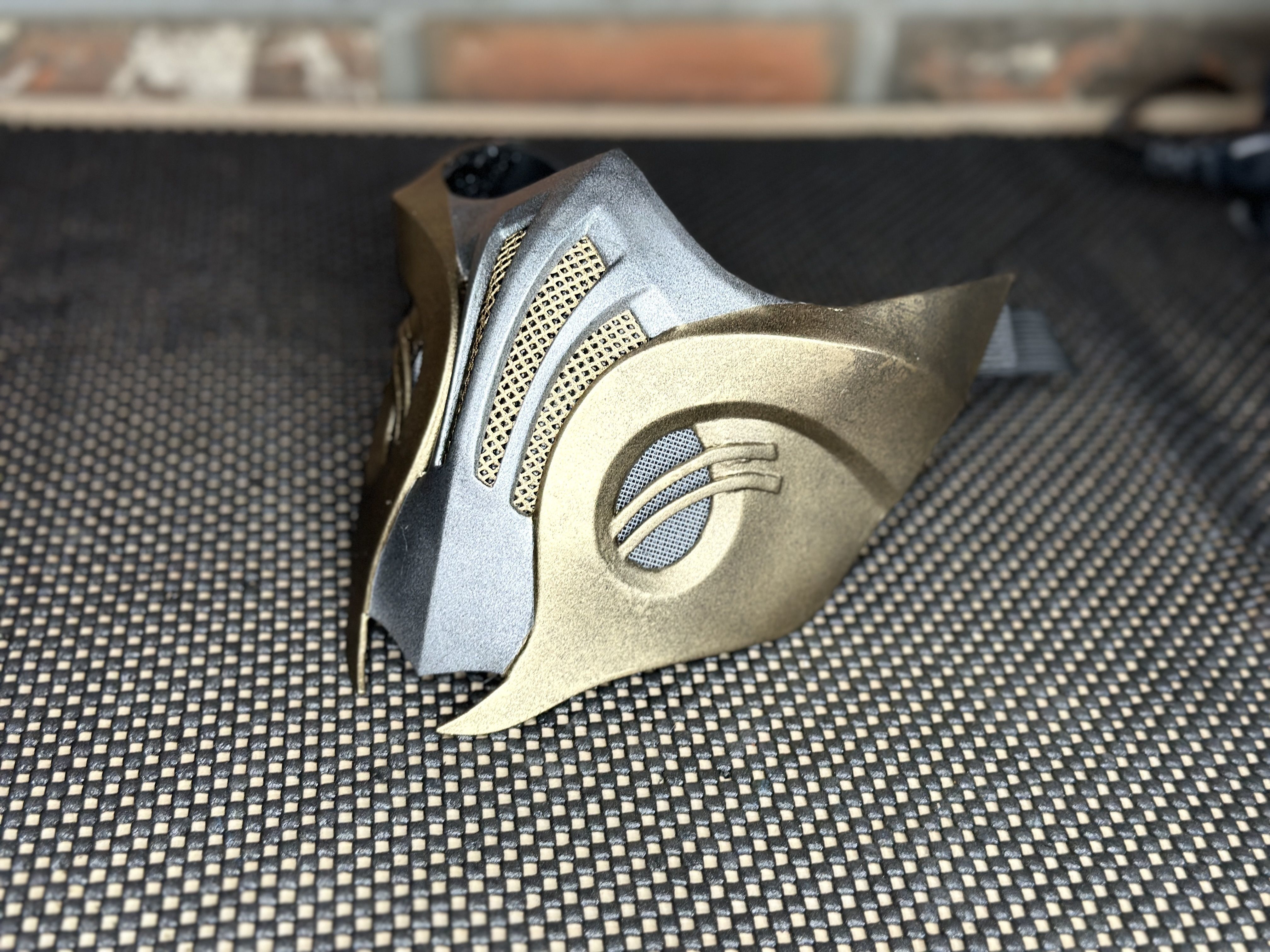Scorpion mask from Mortal Kombat 11 - Hellfire Hassasi 3D print model_22