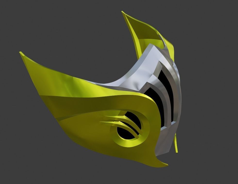 Scorpion mask from Mortal Kombat 11 - Hellfire Hassasi 3D print model_12