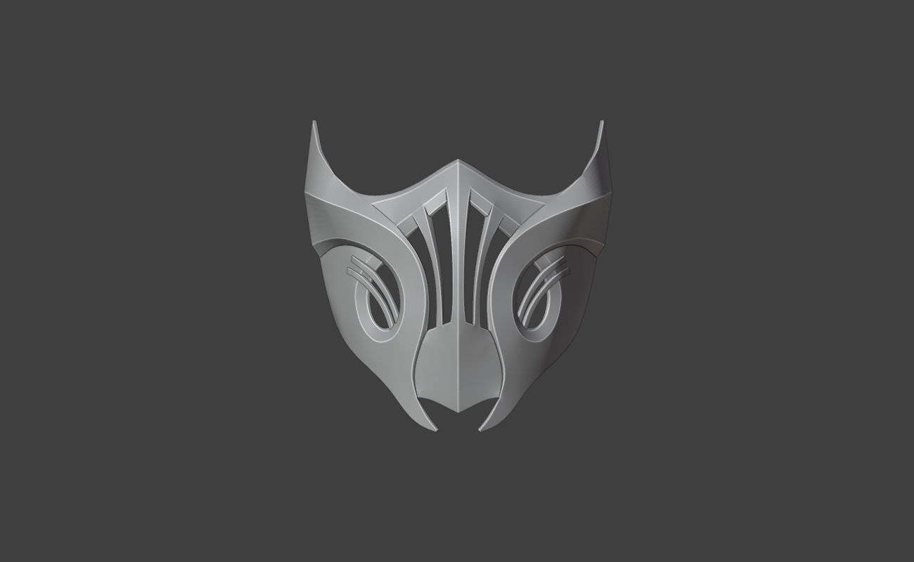 Scorpion mask from Mortal Kombat 11 - Hellfire Hassasi 3D print model_21
