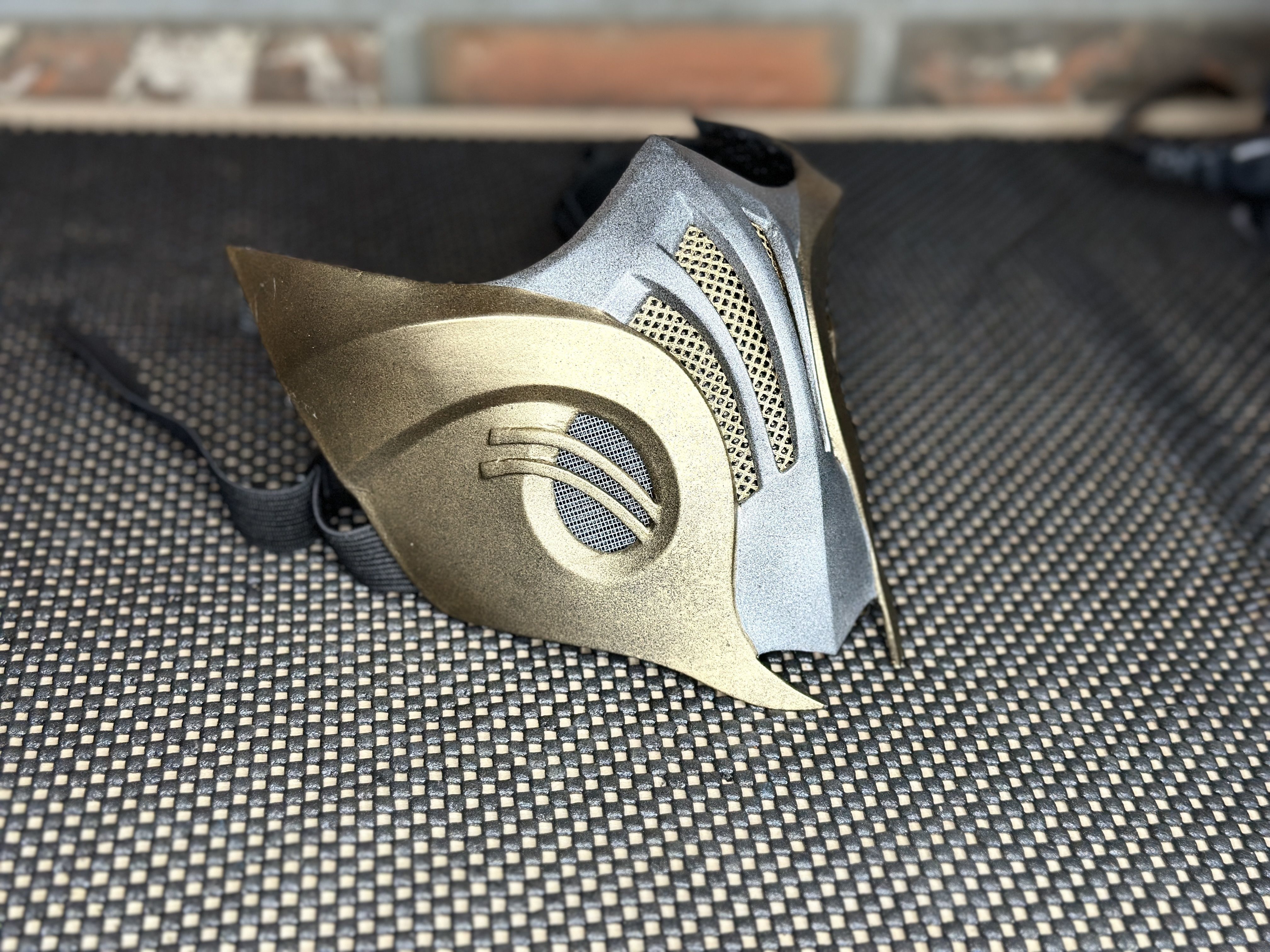 Scorpion mask from Mortal Kombat 11 - Hellfire Hassasi 3D print model_23