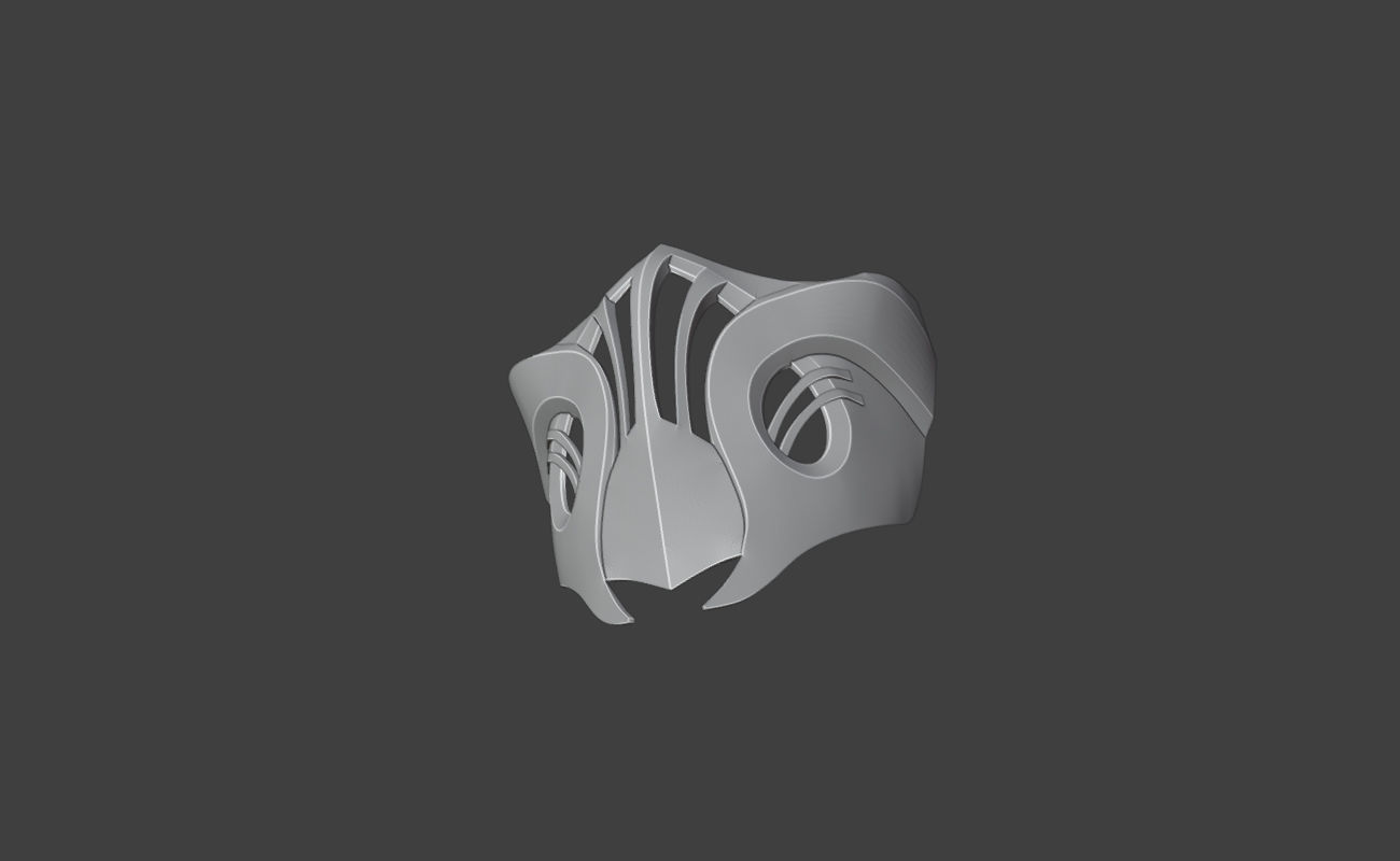 Scorpion mask from Mortal Kombat 11 - Hellfire Hassasi 3D print model_20