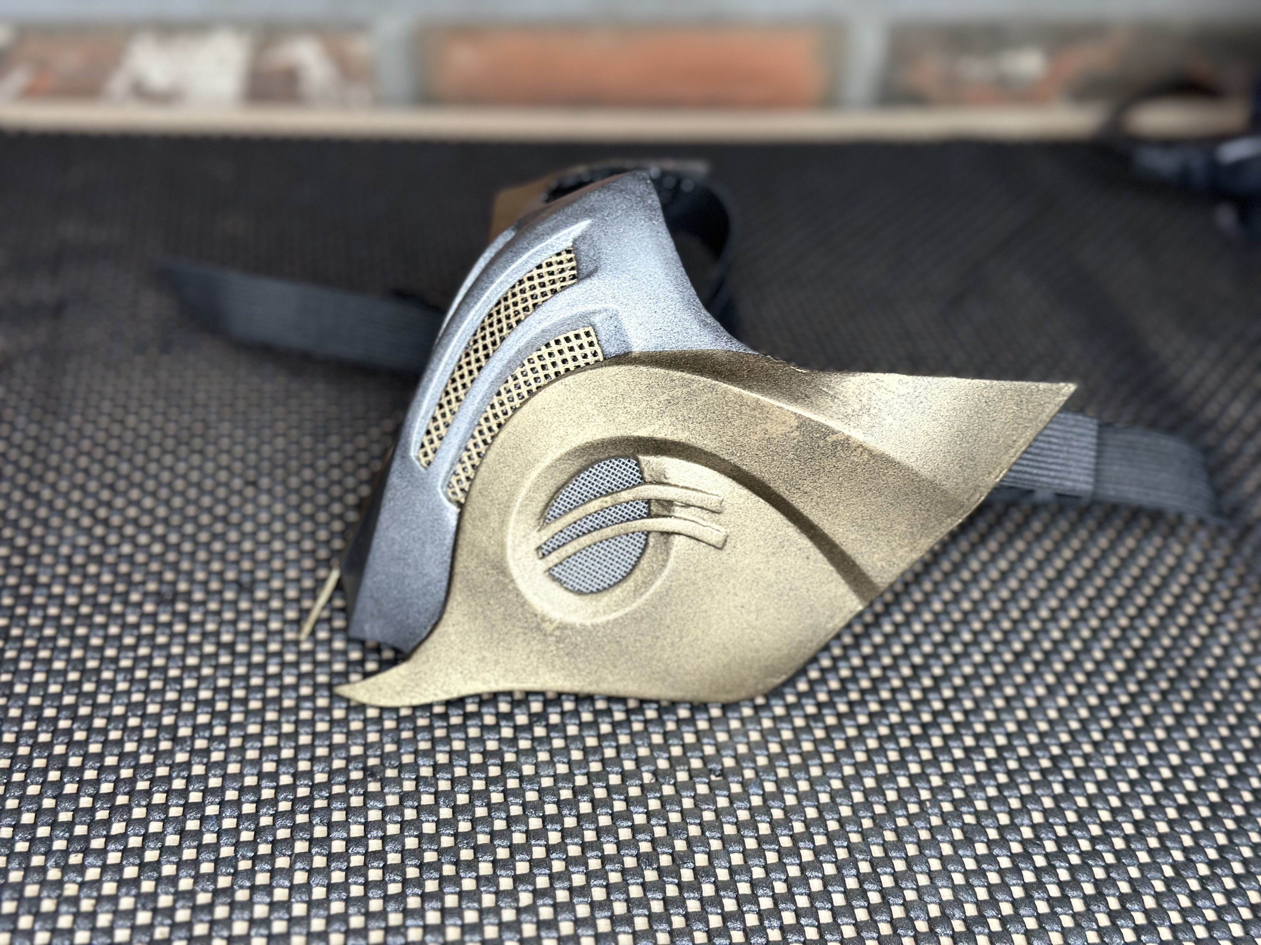 Scorpion mask from Mortal Kombat 11 - Hellfire Hassasi 3D print model_24