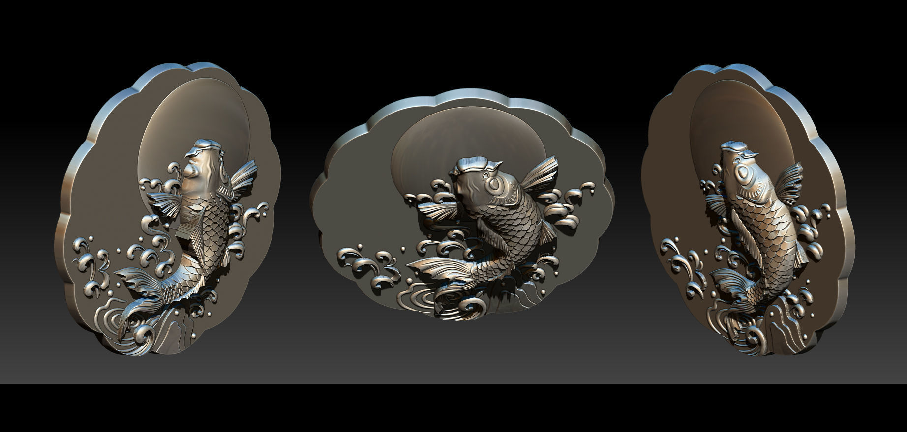 Cake and chocolate molds 3D print model_25