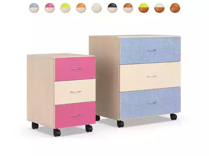 Legenda TB01 sideboard and KD01 chest of drawers