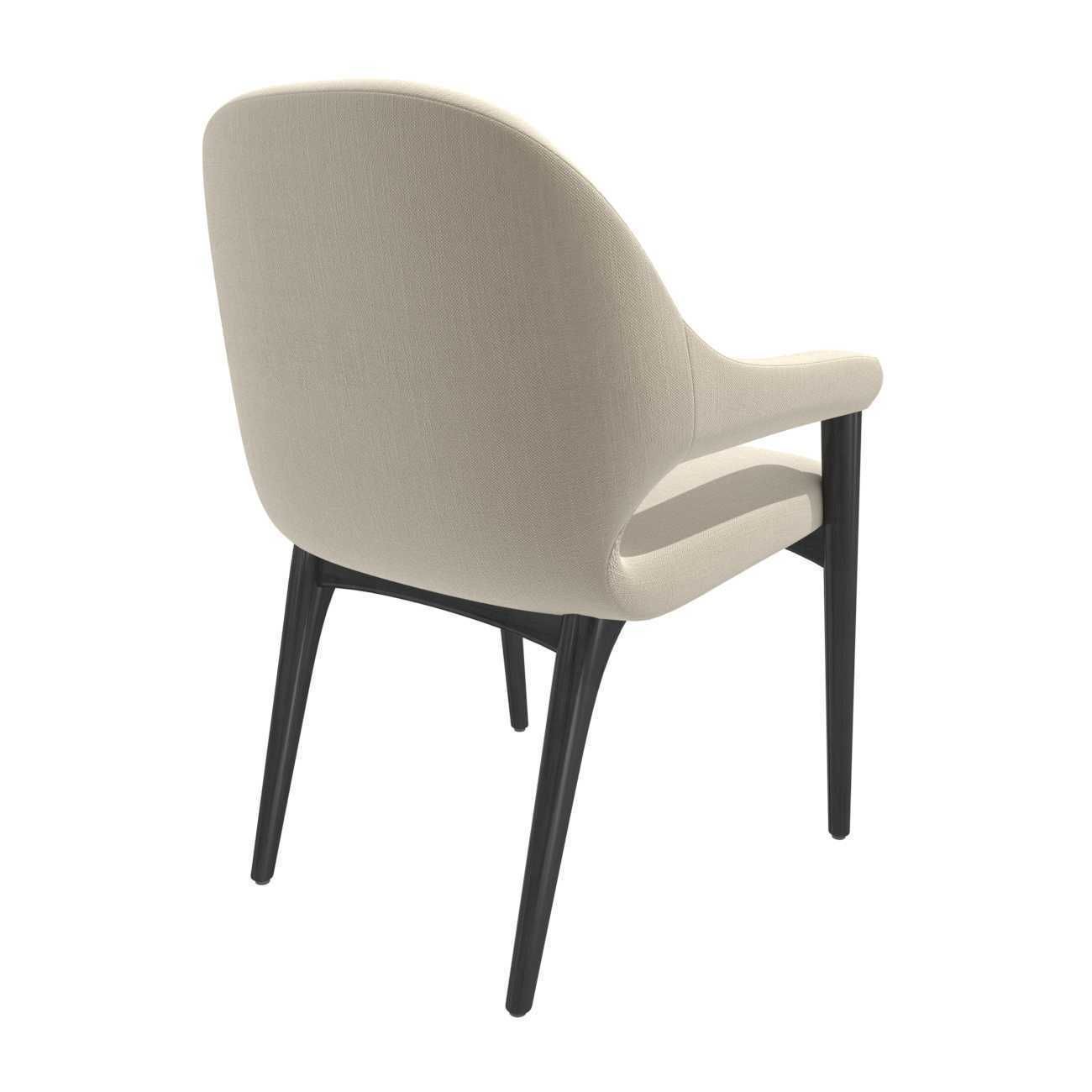 DRAPERS TABLE BY ROSE UNIACKE and custom dining armchair 3D model_9