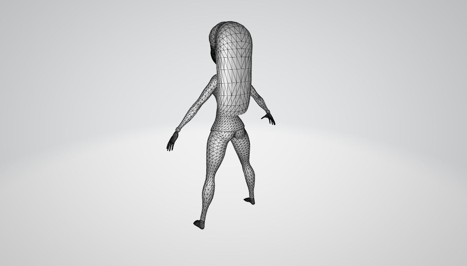 Violet Parr 3D model_8