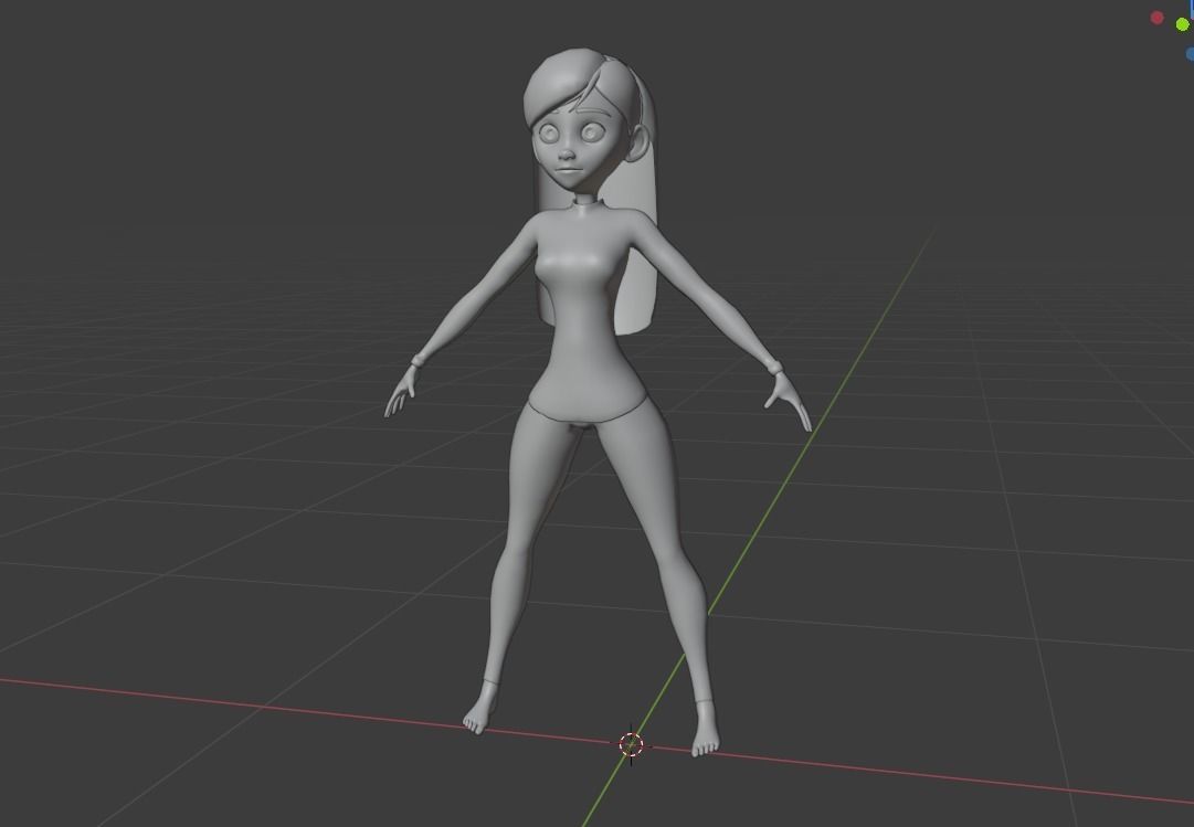 Violet Parr 3D model_5