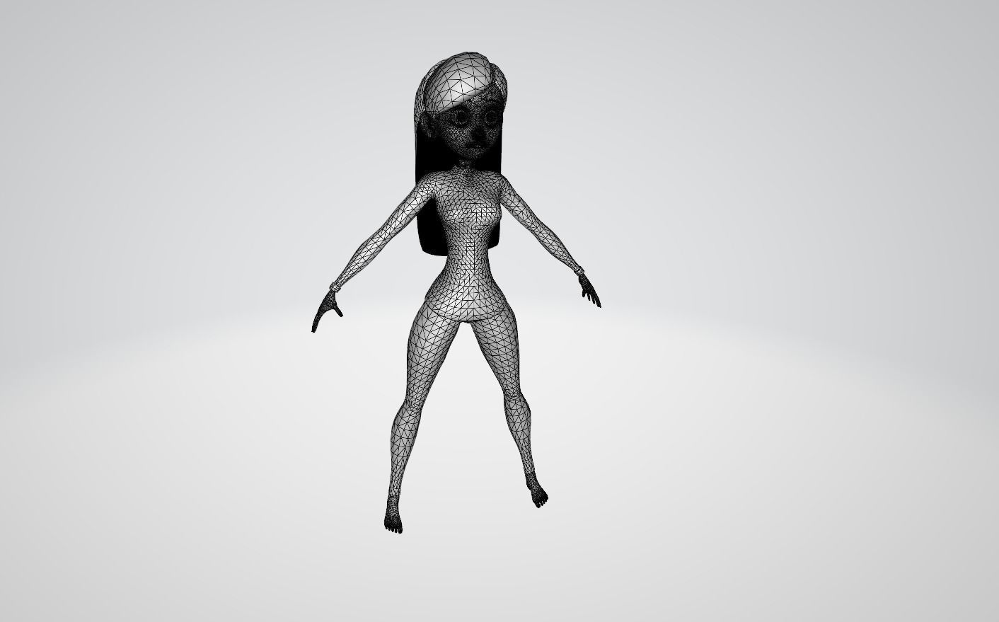 Violet Parr 3D model_7