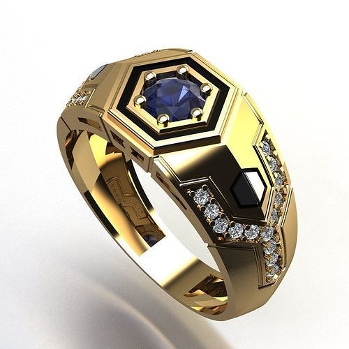 Man Ring  3D print model