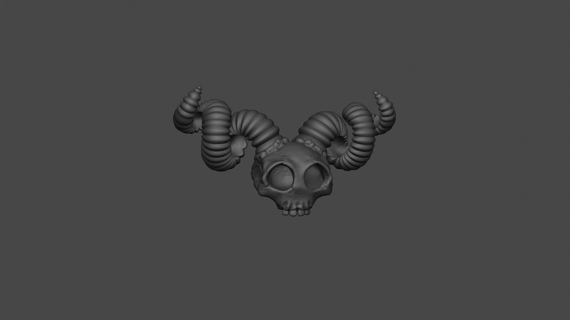 The Binding of Isaac Lamb skull 3D print model_7